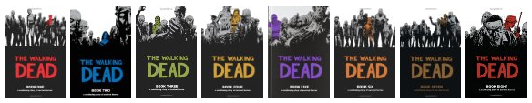 The Walking Dead Hardcover novels